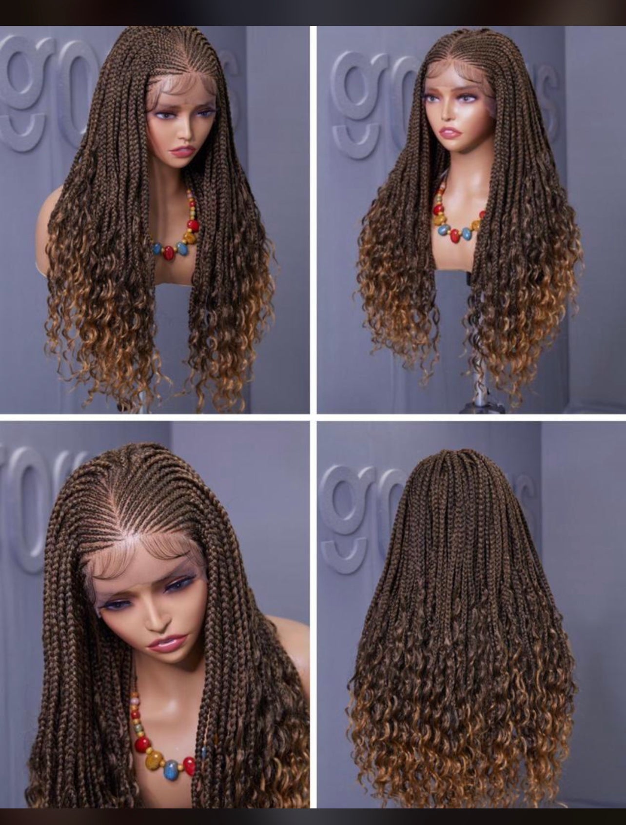 Braided wig