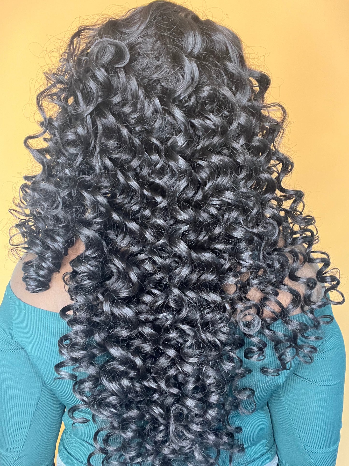 Frontal Deep wave wig