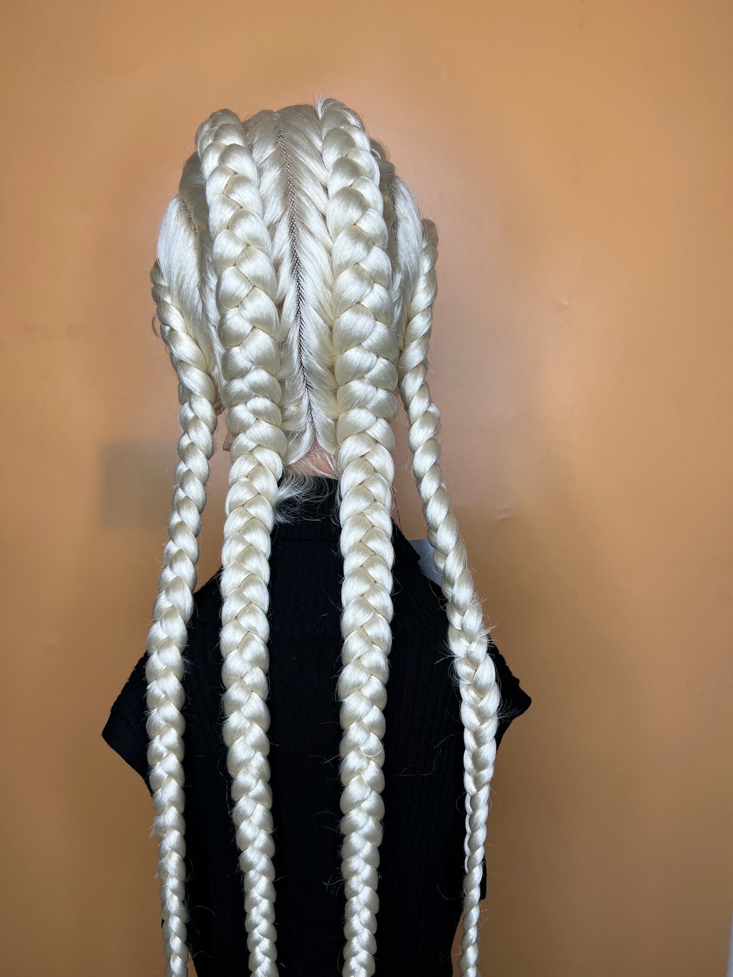 Blonde Braided Wig 30”