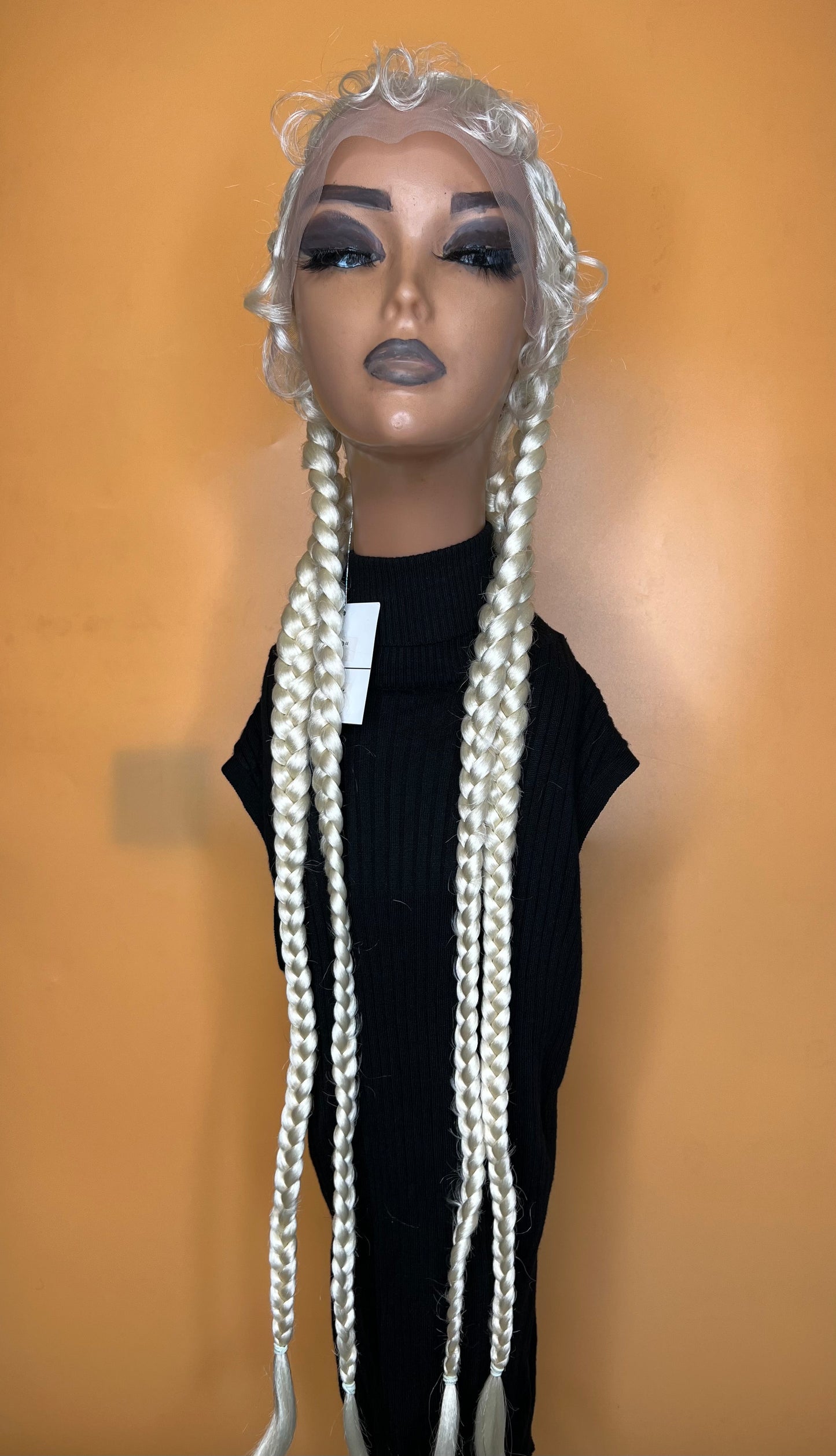 Blonde Braided Wig 30”