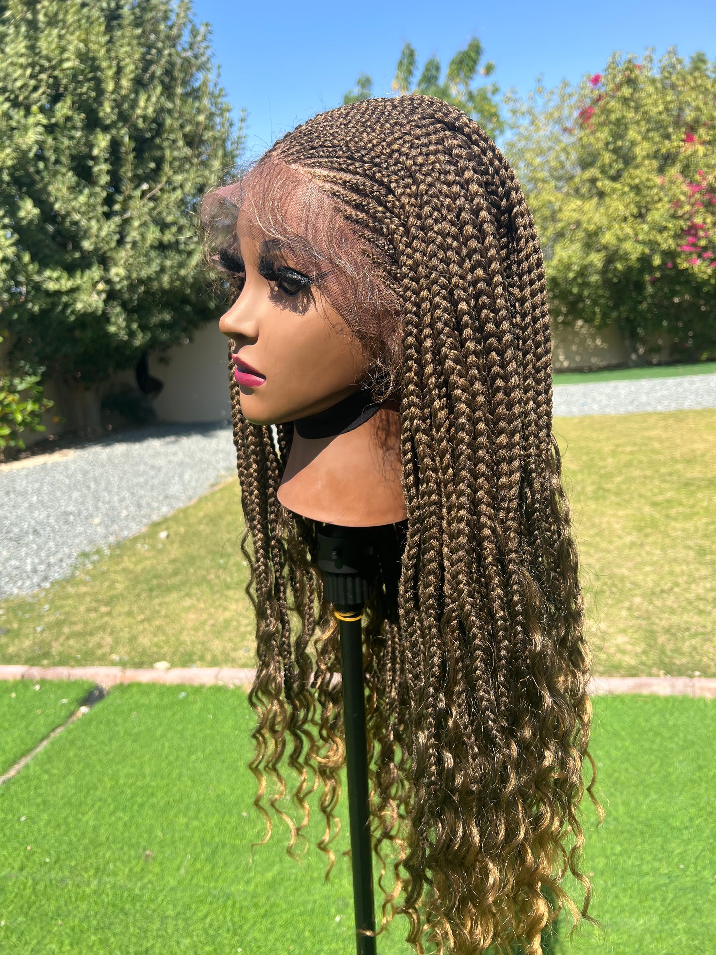 Braided wig