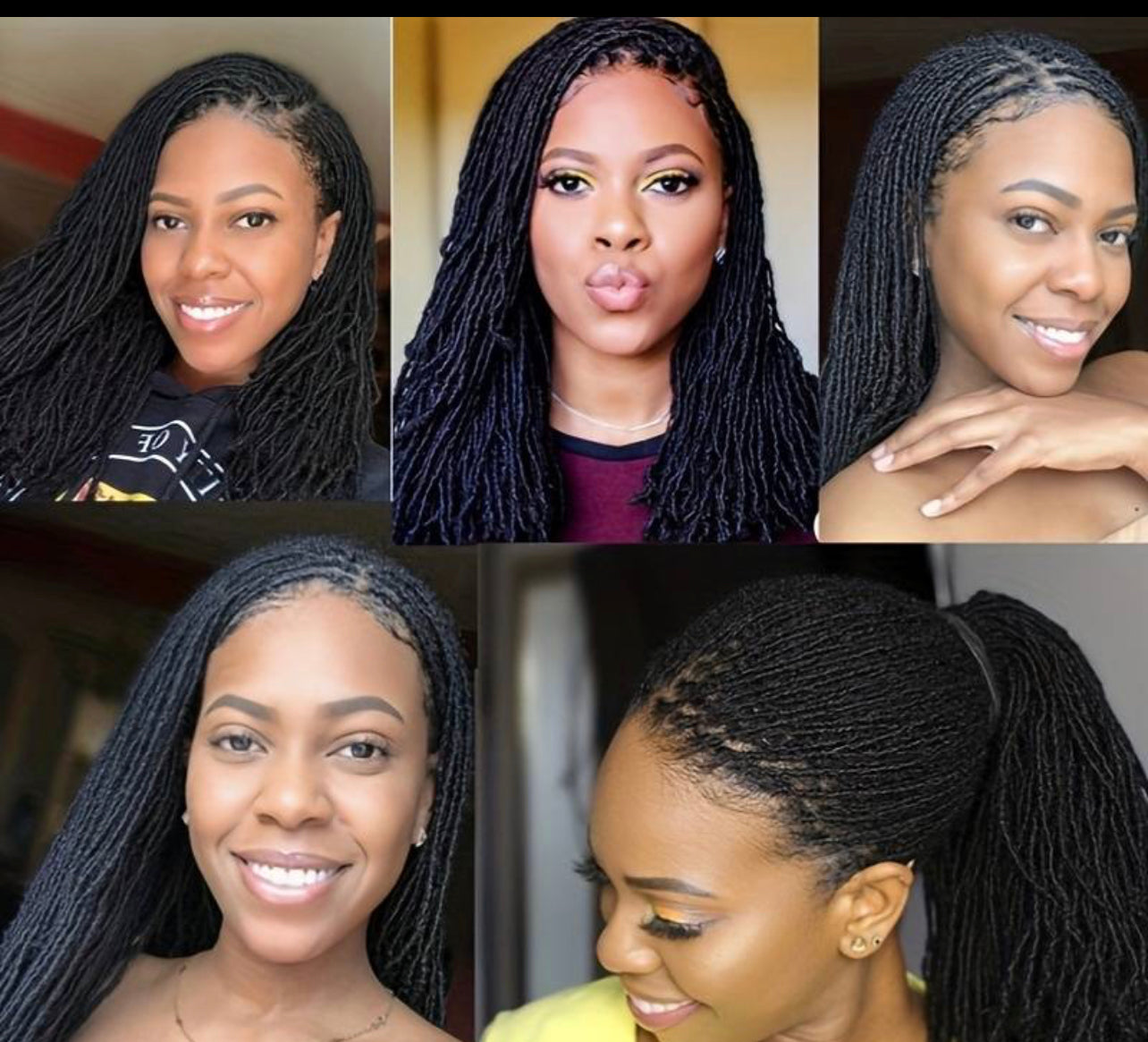 Faux locs(Blonde Marley Locs)