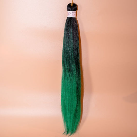 Braid extensions- SS Black & Green