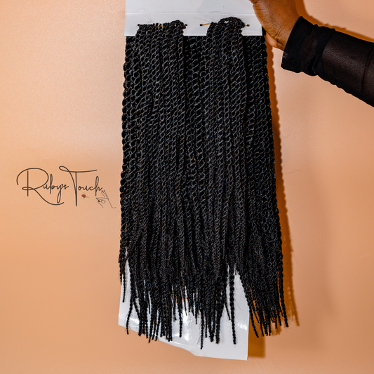 Senegalese twists crochet (double Trouble)