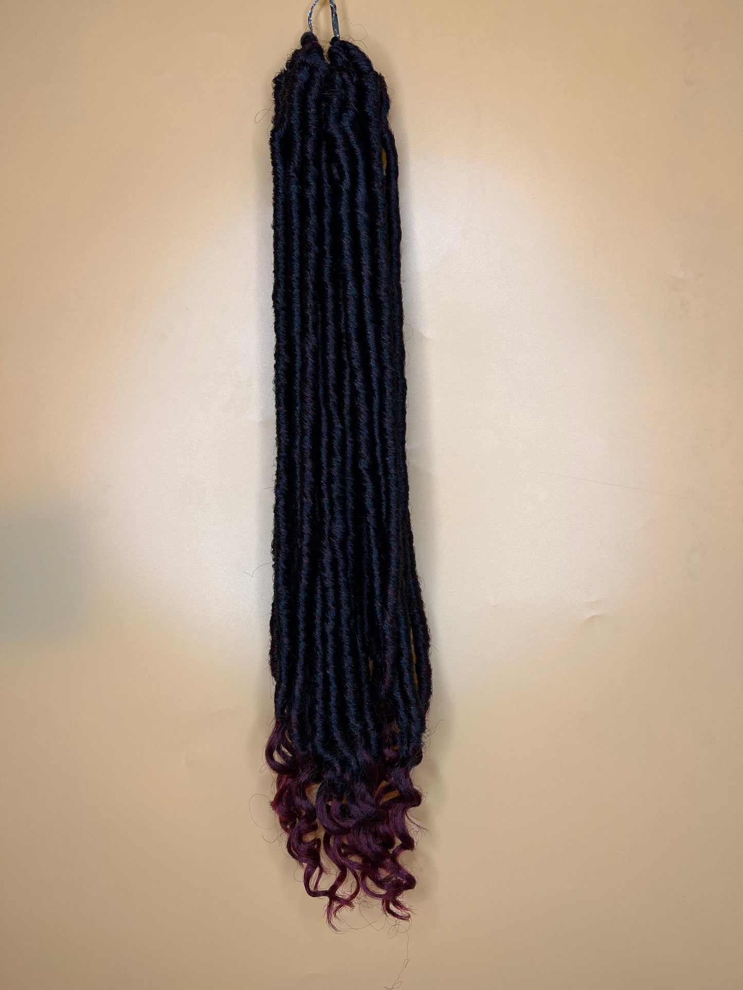 Faux locs-Straight Goddess Locs