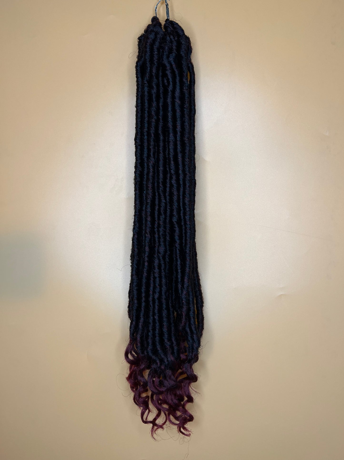 Faux locs-Straight Goddess Locs