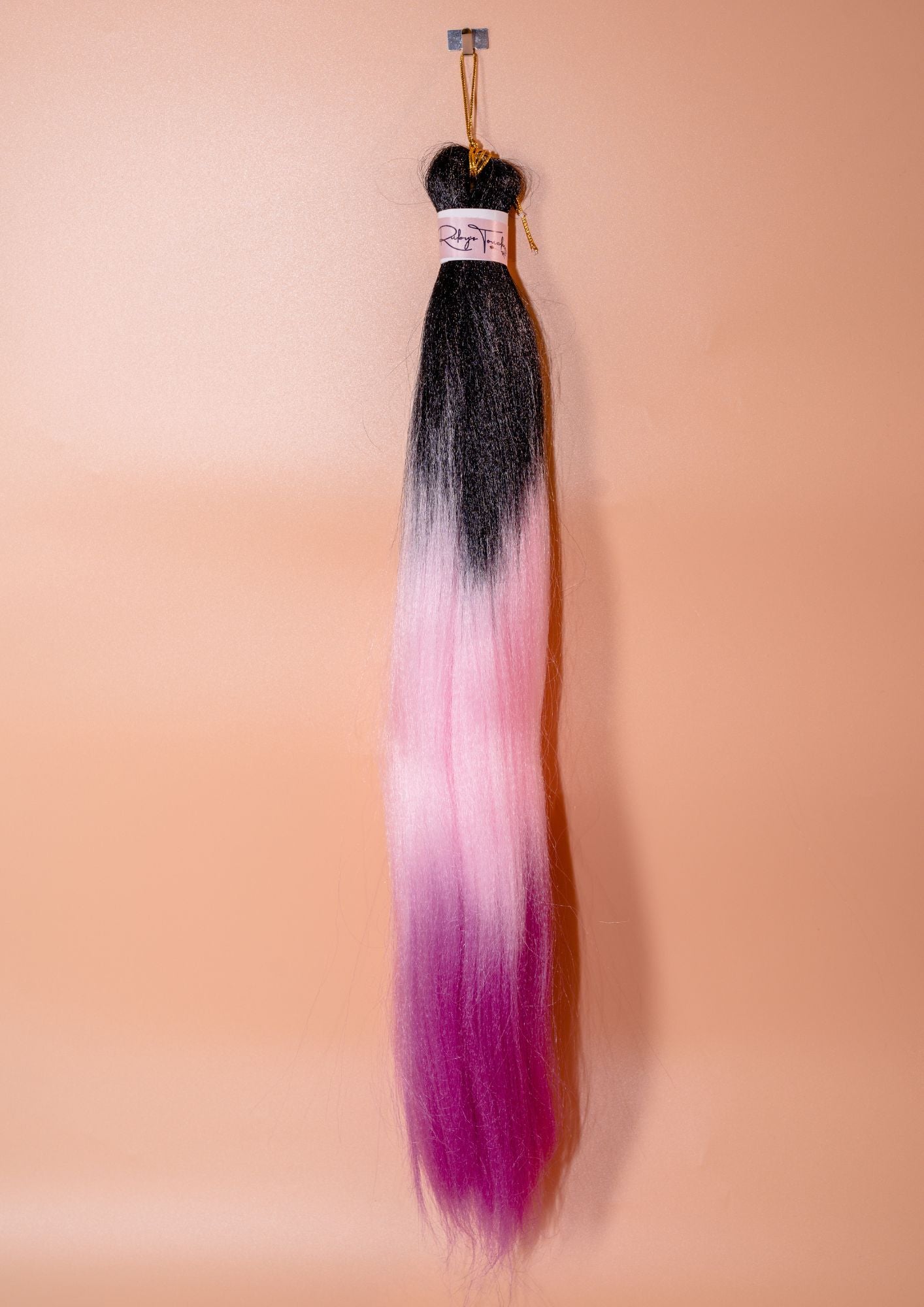 Braid extensions- SS Black & 2 Shades of Pink